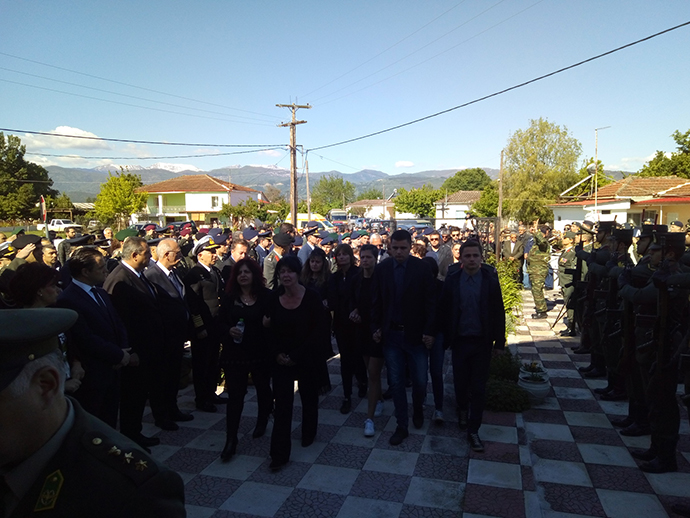 συνταγματάρχης - Θωμάς Αδάμου - κηδεία