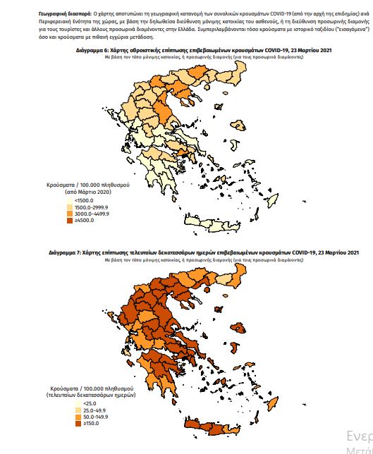 Κατανομή κρουσμάτων