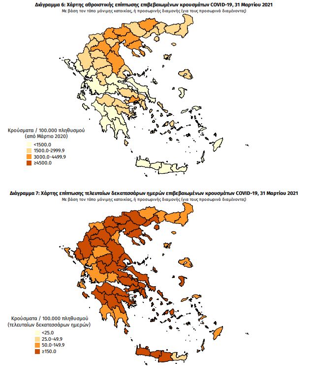 Κατανομή κρουσμάτων