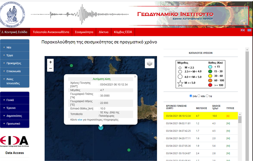 Σεισμός Χανιά