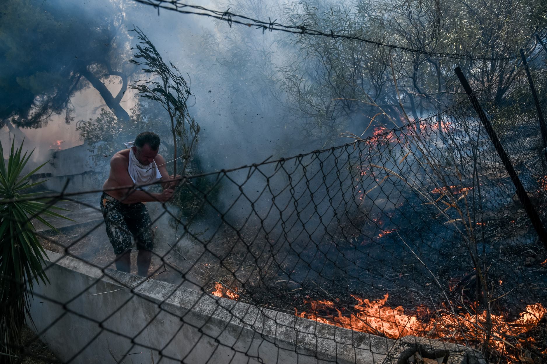 Φωτιά στο Ρέθυμνο