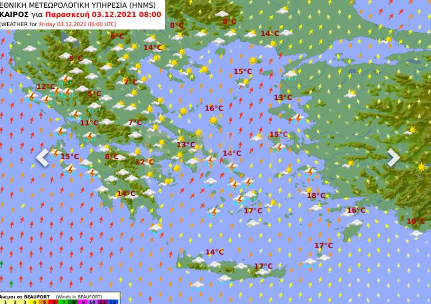 Σάκης Αρναούτογλου καιρός